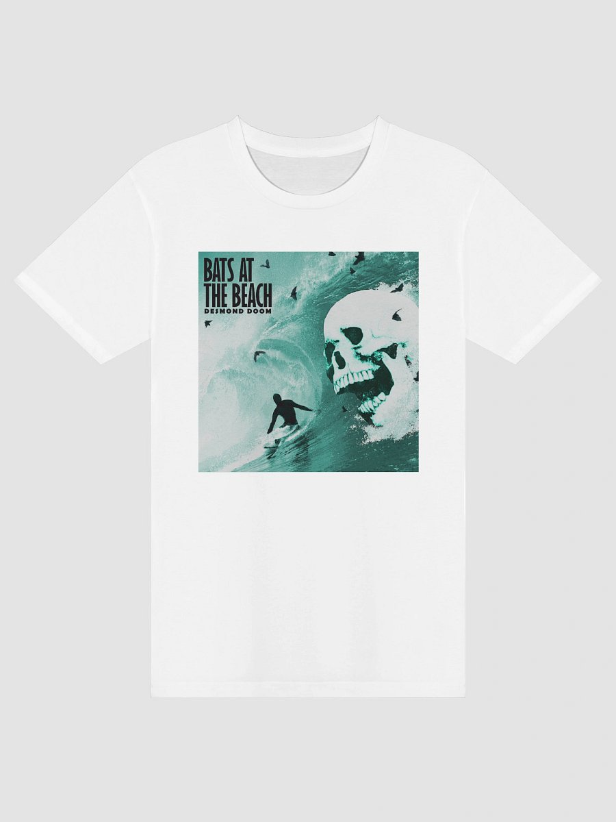 Bats At The Beach T-Shirt (White) product image (3)