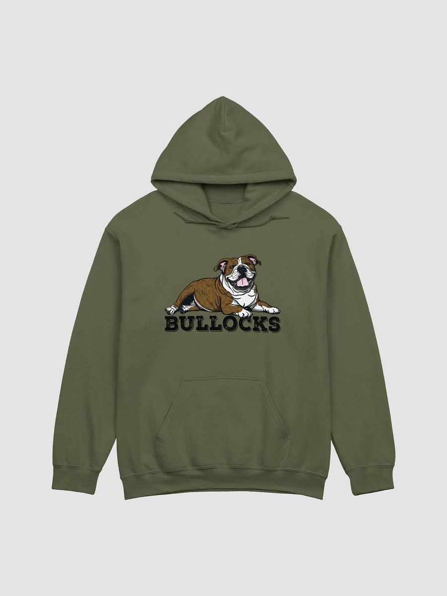 Bullocks Hooded Sweatshirt of an English Bulldog(Brindle) | Funny Hoodie for Bulldog Owners product image (13)