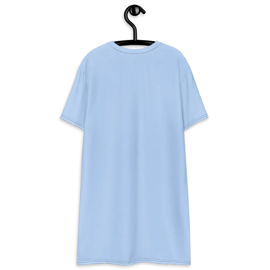 Kiss T-shirt Dress (light blue) product image (8)