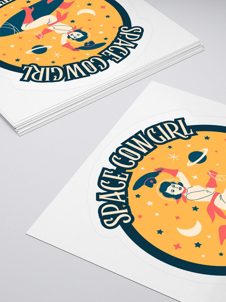 Space Cowgirl Sticker product image (4)