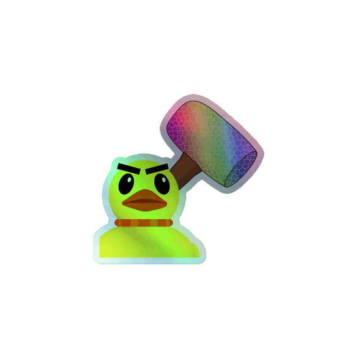 Banned! - Holographic Sticker product image (1)