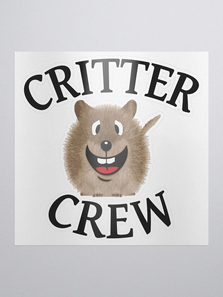 Critter Crew Sticker product image (1)