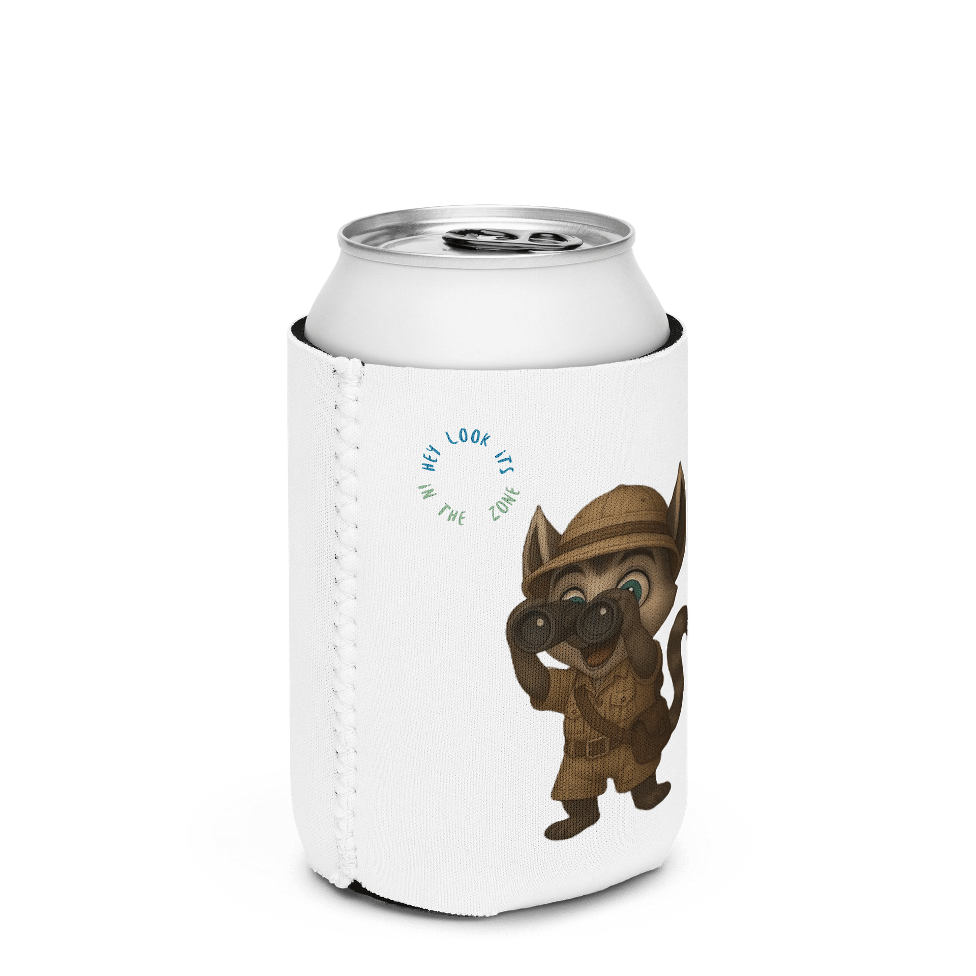 Coozie Can Cooler lemur jungle product image (3)