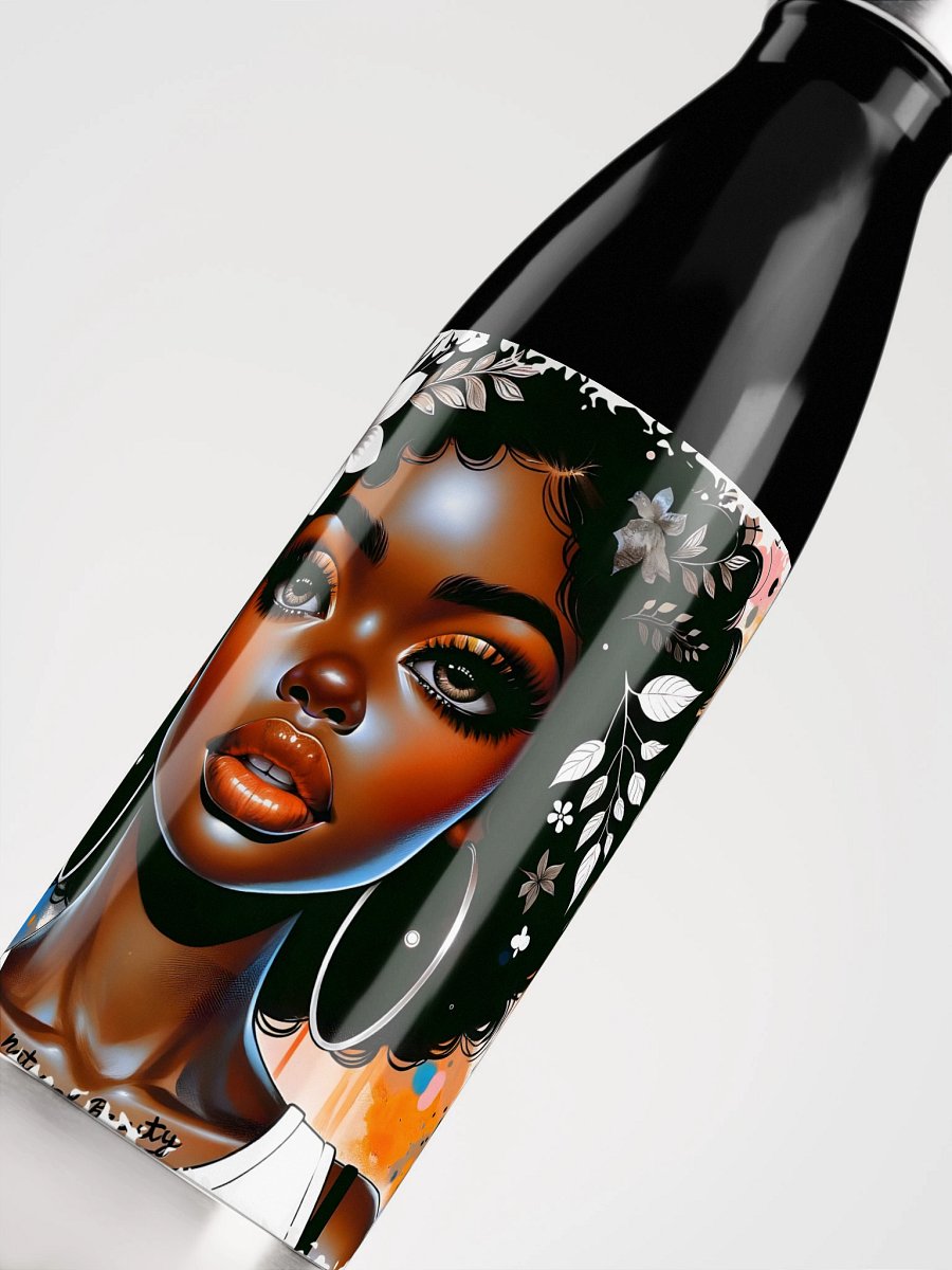 Afro Floral Stainless Steel Water Bottle product image (10)