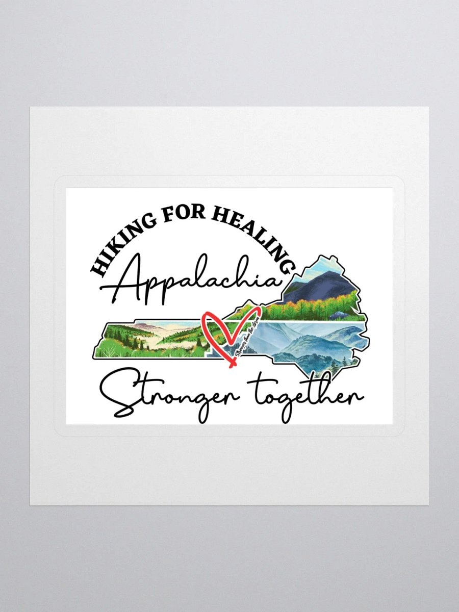 Hiking for Healing in Appalachia Sticker product image (3)