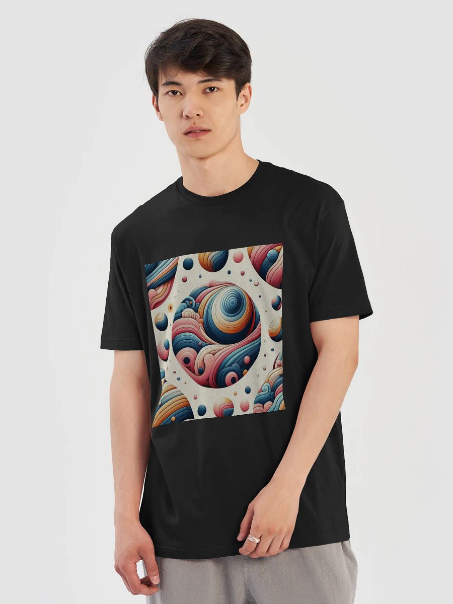 Harmonious Wave Swirl T-Shirt product image (39)
