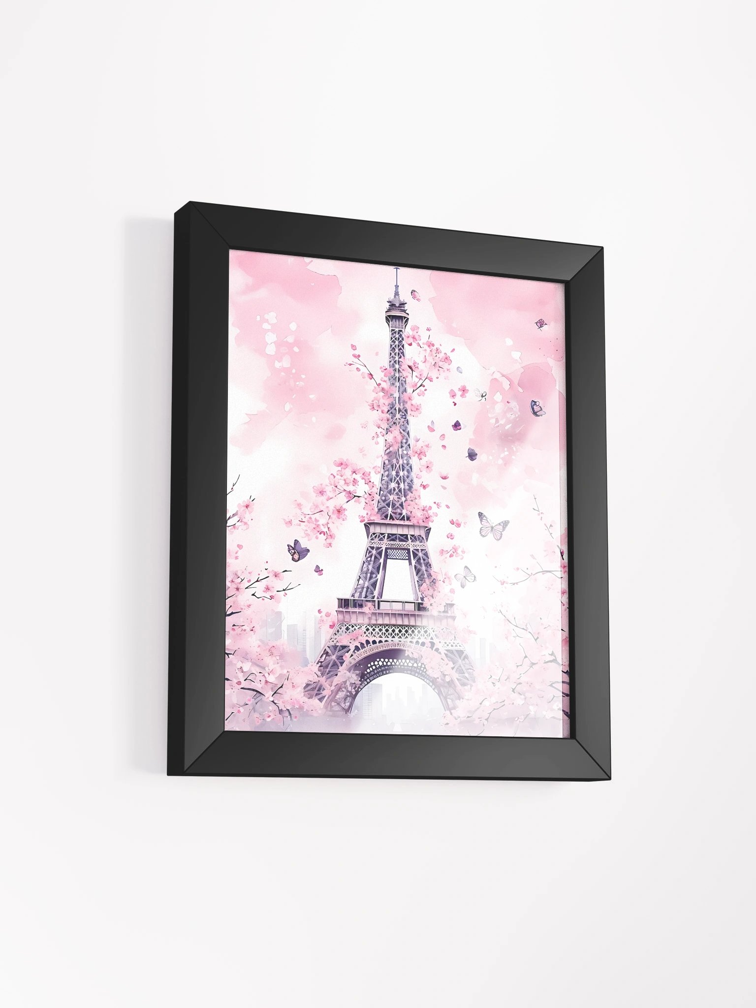 Dreamy Eiffel Tower Blossom Frame product image (3)