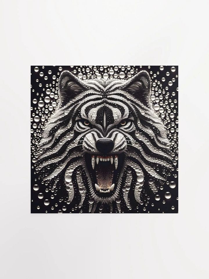 Intense Tiger Vision Poster product image (2)
