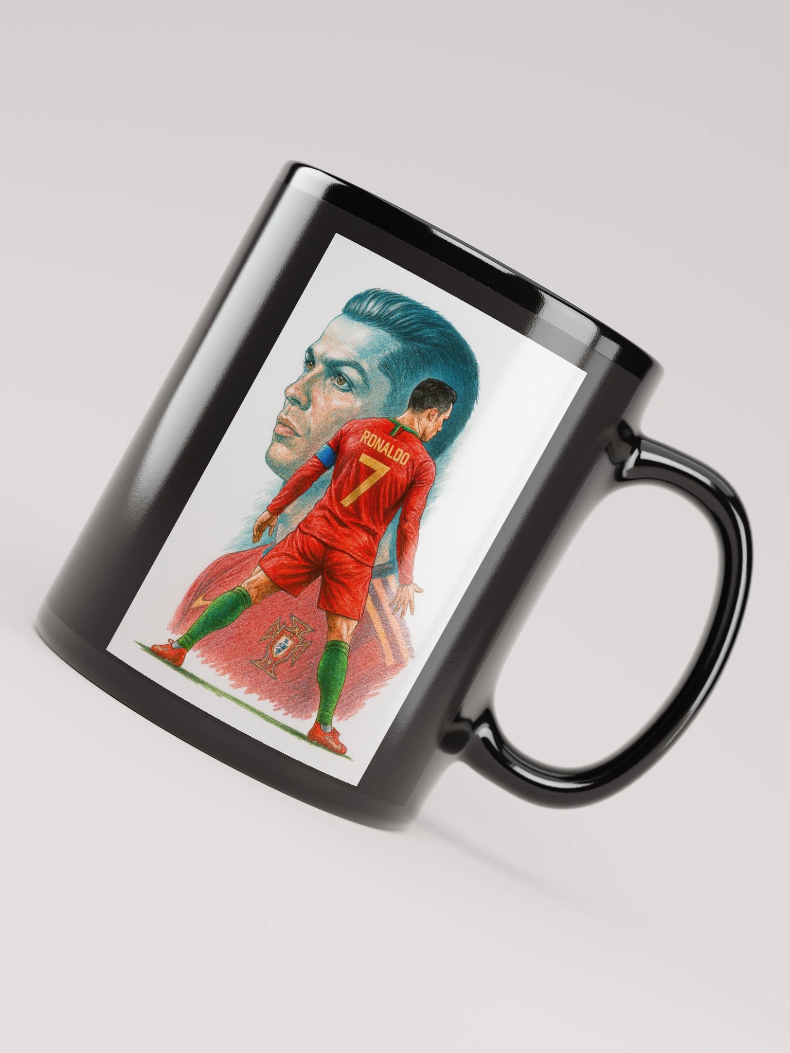 Original Drinking Cup (Black) - Cristiano Ronaldo product image (7)