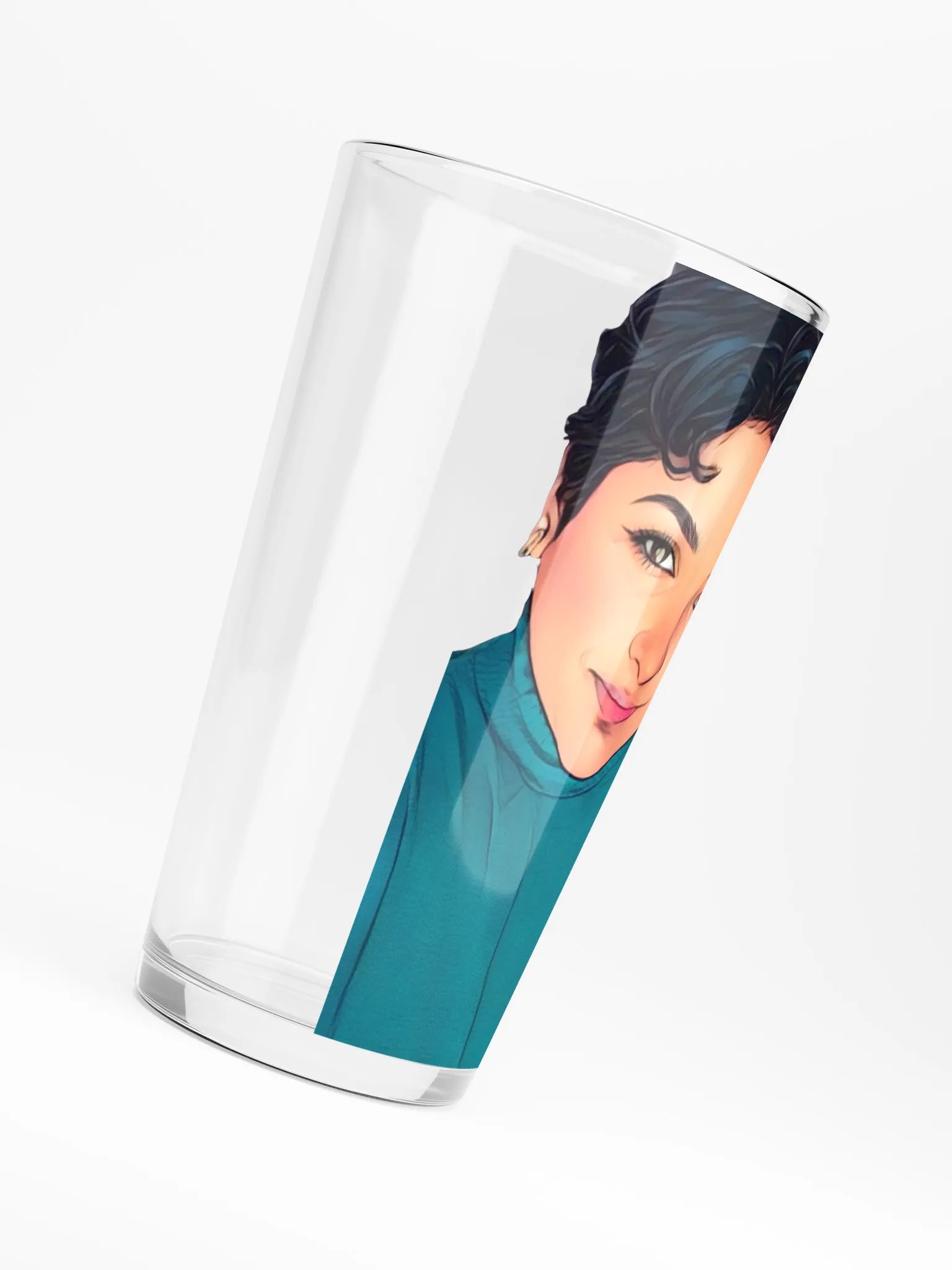 SeaDame - Self-Portrait Pint Glass product image (6)