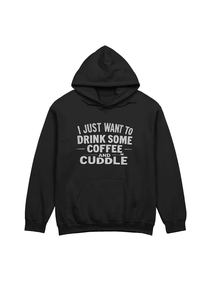 Coffee & Cuddles – Cozy Statement Hoodie product image (2)
