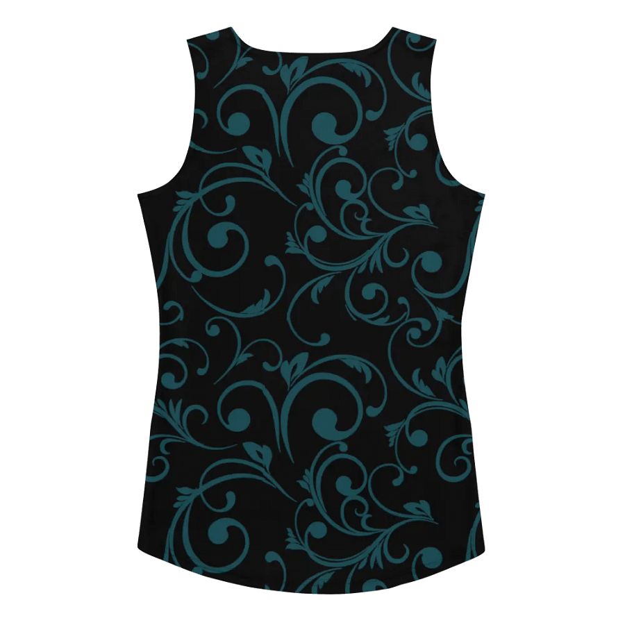 Dark Teal Twirl Top product image (2)
