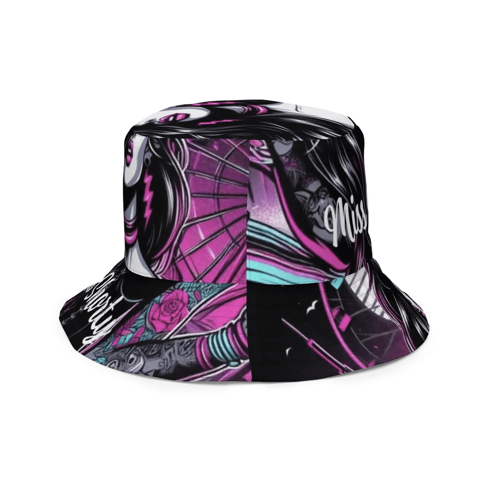 Reversible Bucket hat With Mysterious and Original Miss Shorty Logo product image (6)