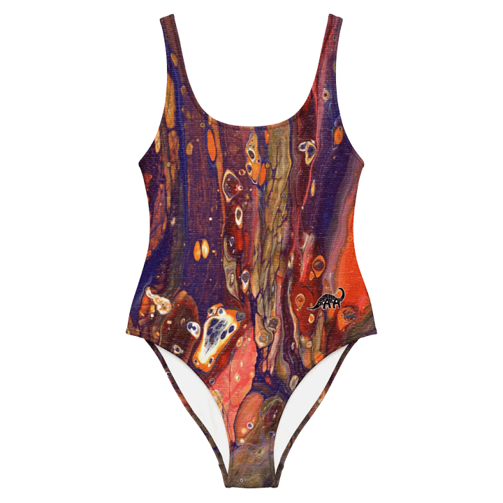 Hyperspace Fluid Acrylic One-Piece Swimsuit product image (1)