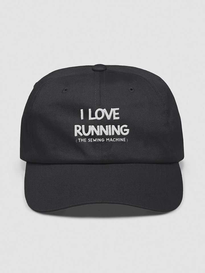 I Love Running The Sewing Machine Cap product image (1)