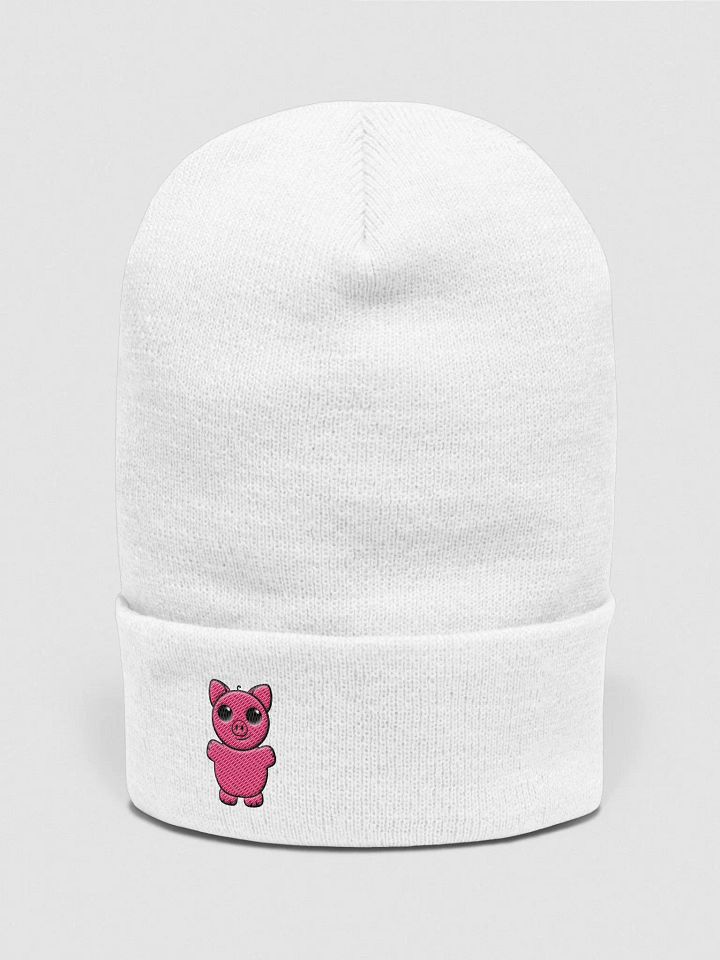 Squiggly Heart Cuffed Beanie product image (2)