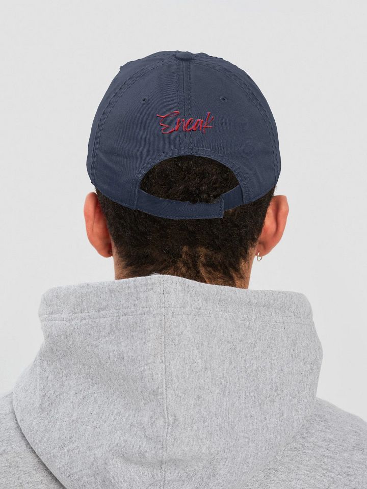 Flower Fox Distressed Baseball Hat product image (10)