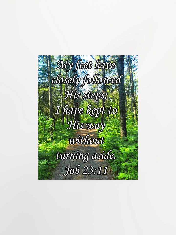 Followed His Steps - Print product image (1)