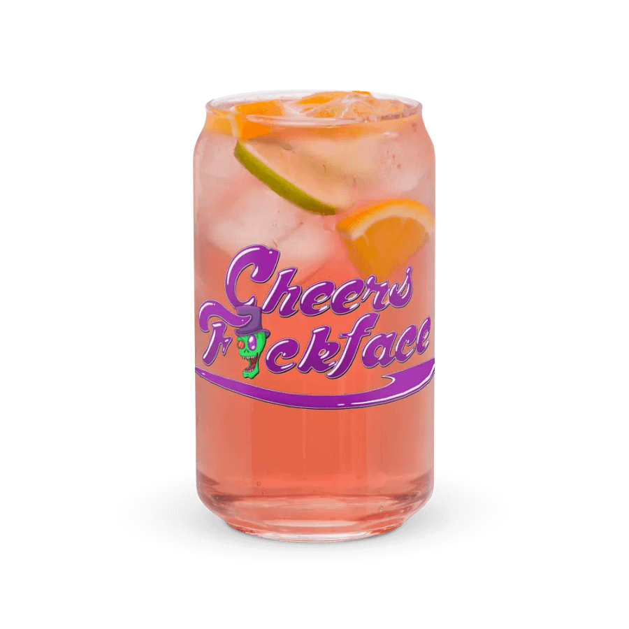 Cheers F*ckface Can Glass product image (7)