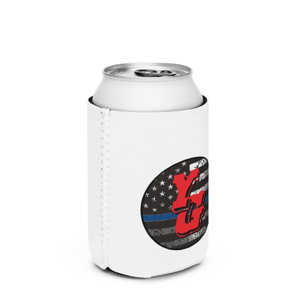 Thin Blue Line Graffiti Can Cooler product image (3)