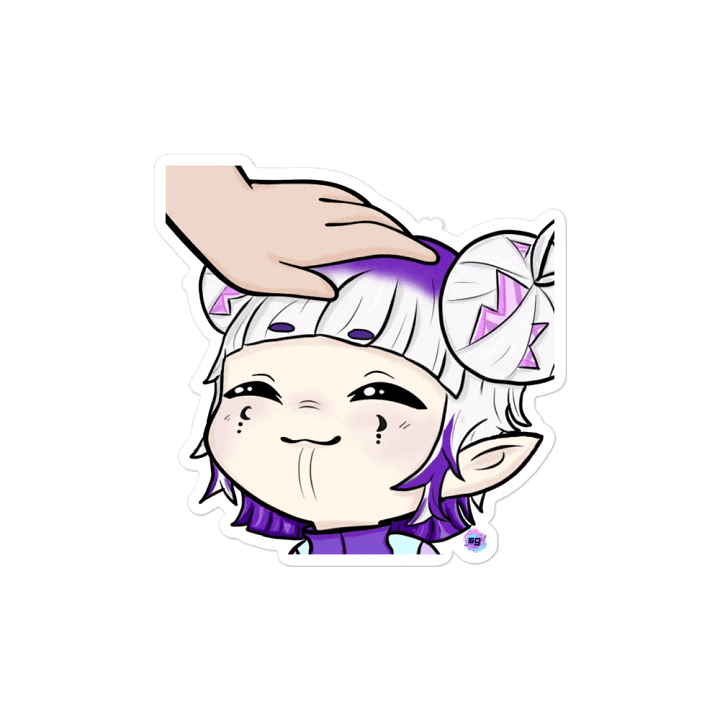 SilverGemini - Headpat Magnet product image (2)