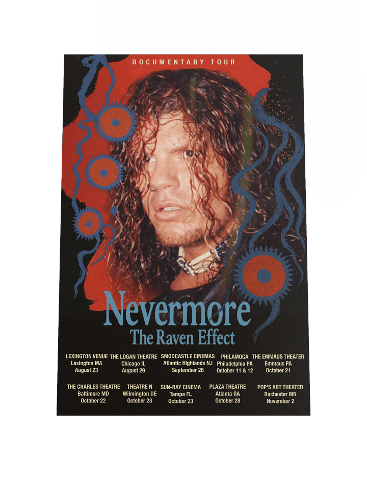 Nevermore: The Raven Effect. Official Documentary Tour Poster. product image (2)