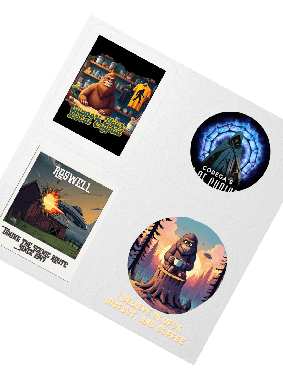 Mystical Cryptid Sticker Collection product image (5)