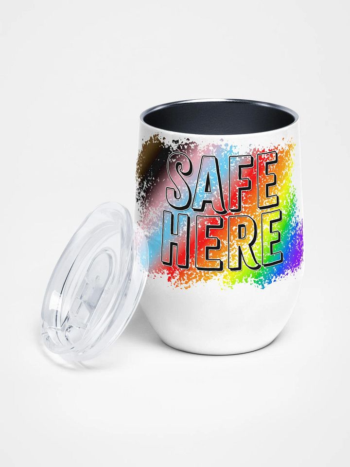 Safe Here Wine Tumbler product image (2)
