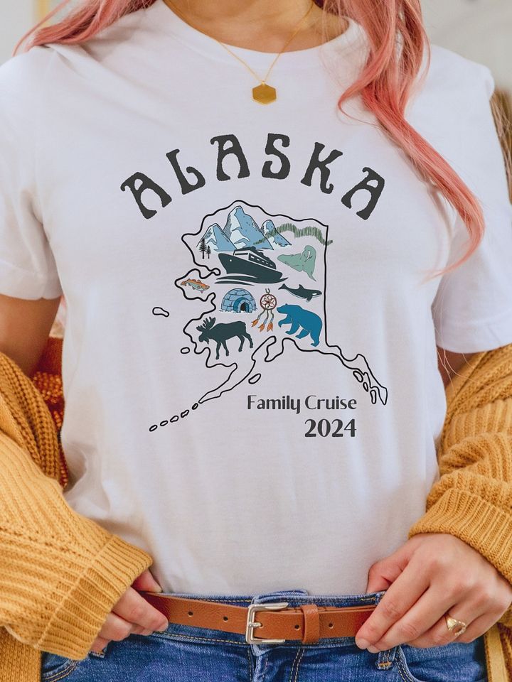 Alaska Cruise Family Adult Matching T-Shirts product image (1)