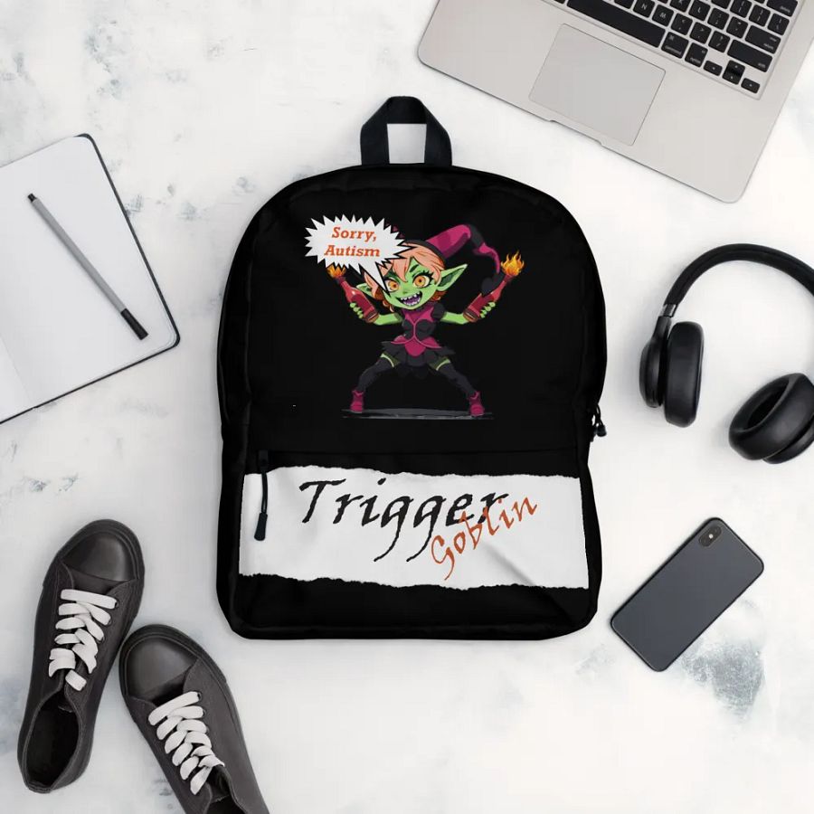 Sorry Autism Backpack product image (12)