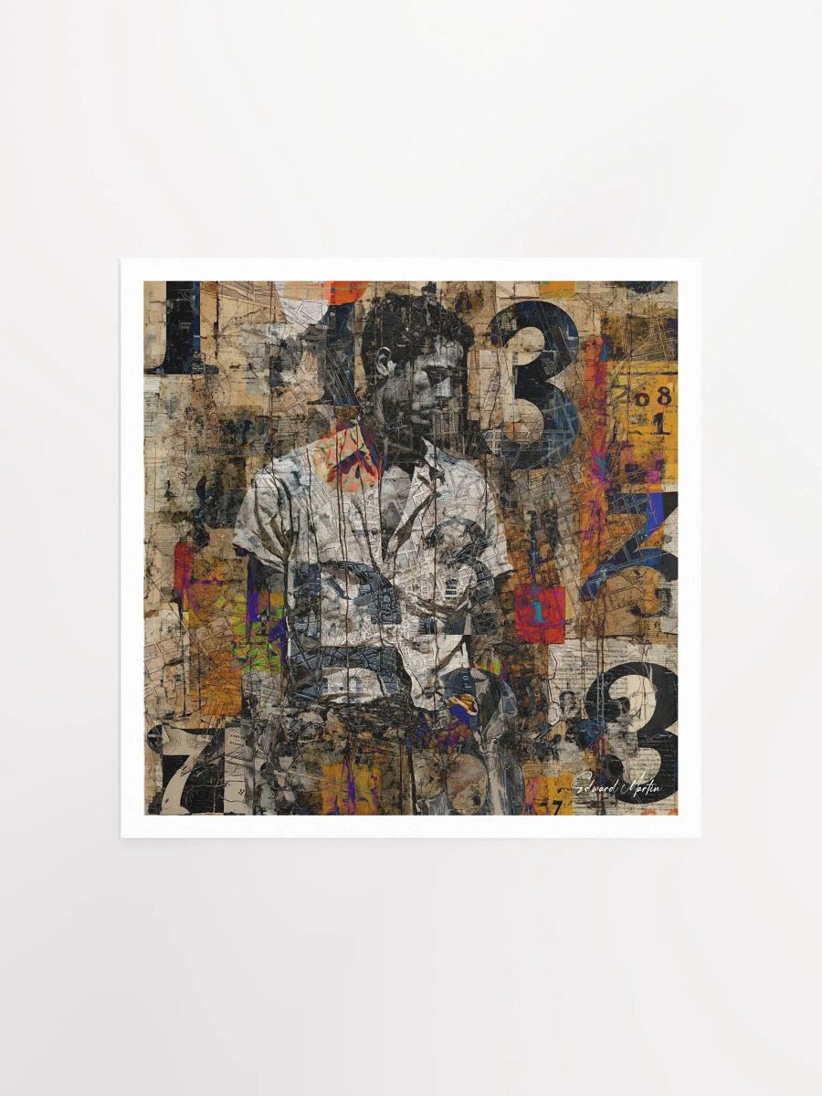 Numerical Fusion Matte Poster product image (2)
