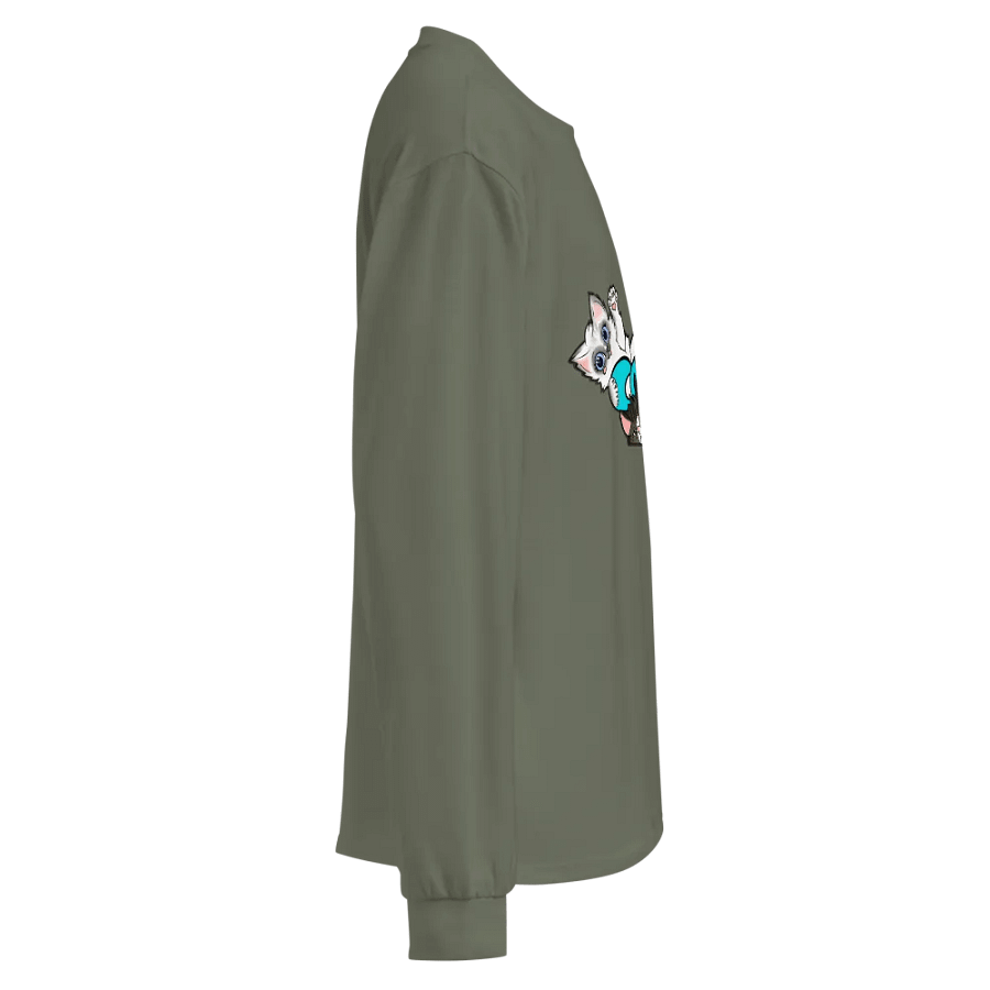 AS Colour Unisex Premium Heavyweight Long Sleeve Shirt: Luigi & Ariel Logo product image (28)