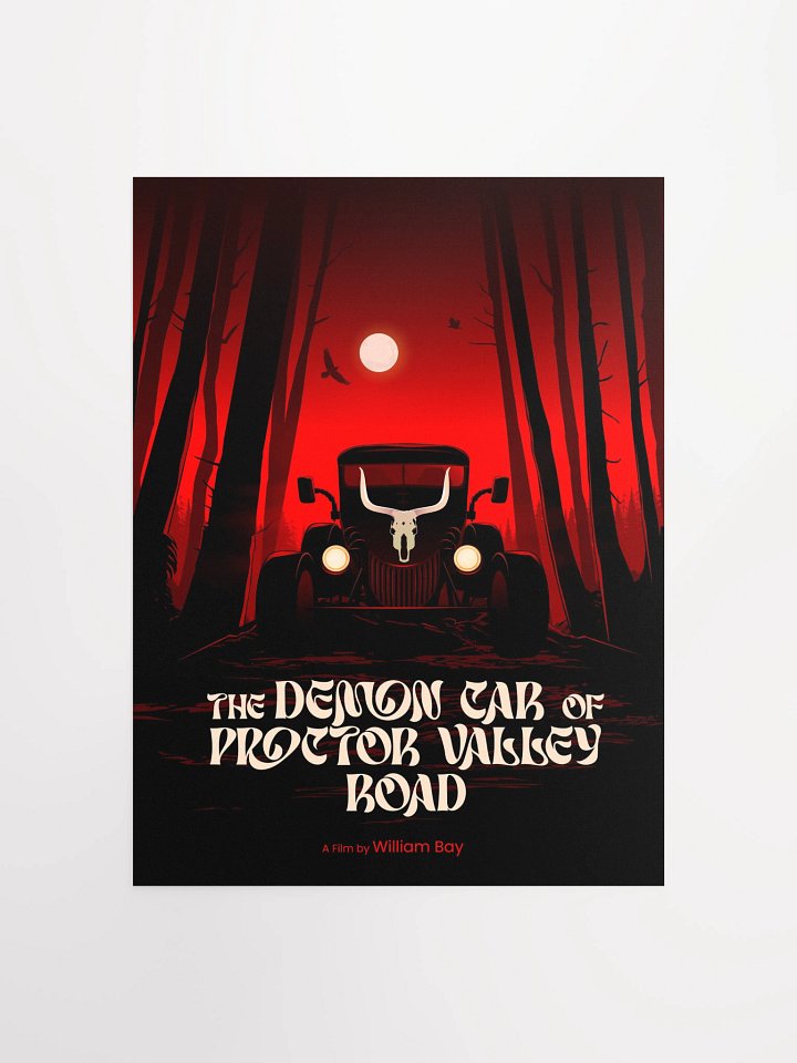 The Demon Car of Proctor Valley Road | Wall Poster product image (1)