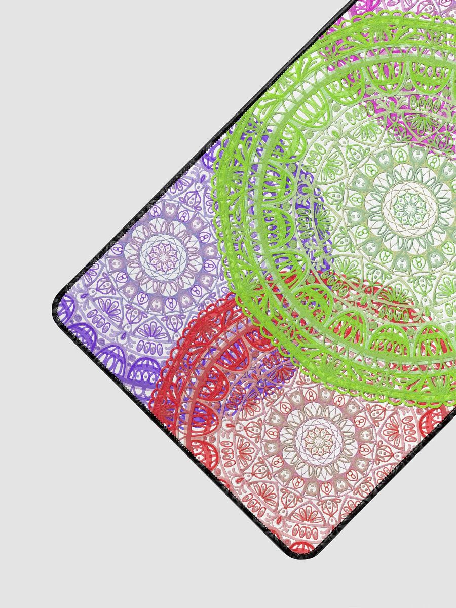 Vibrant Mandala Desk Mat product image (3)