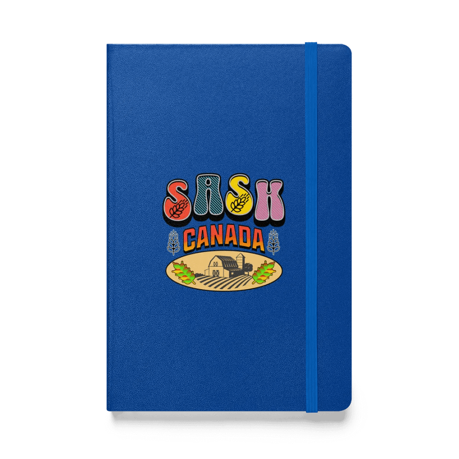 Sask Canada Farm Hardcover Notebook product image (1)