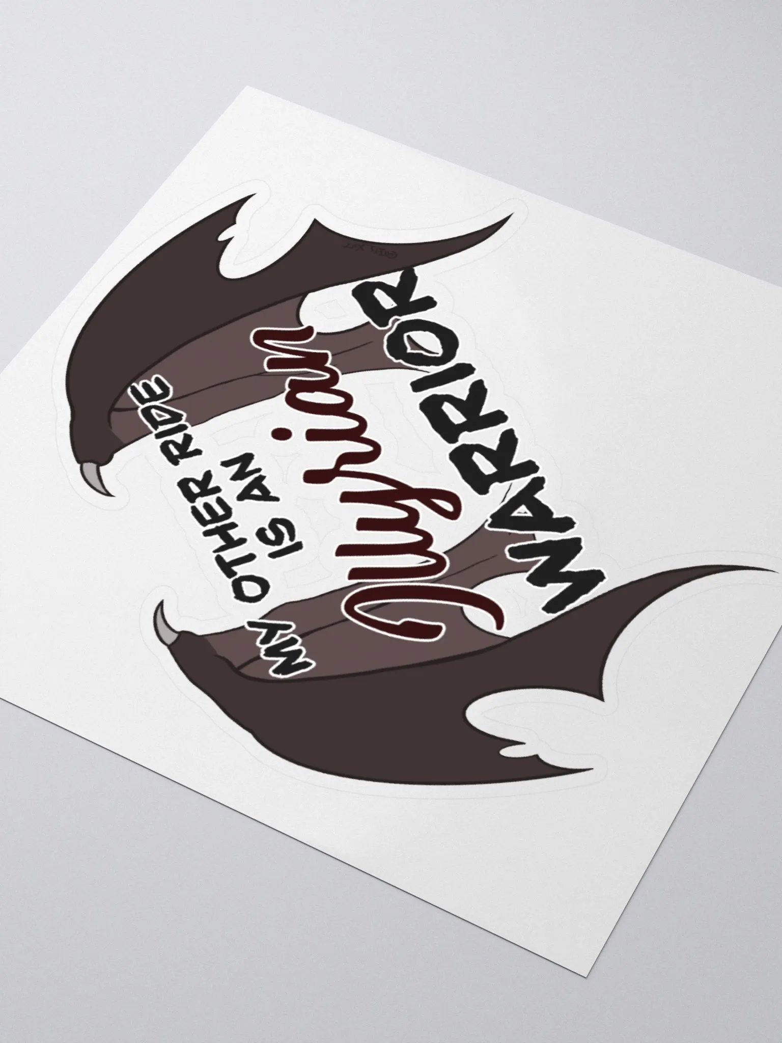 #Booktok - Illyrian Warrior Sticker product image (7)
