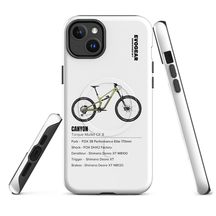 White Canyon Torque Mullet CF 8 iPhone MagSafe Case 2.0 product image (2)