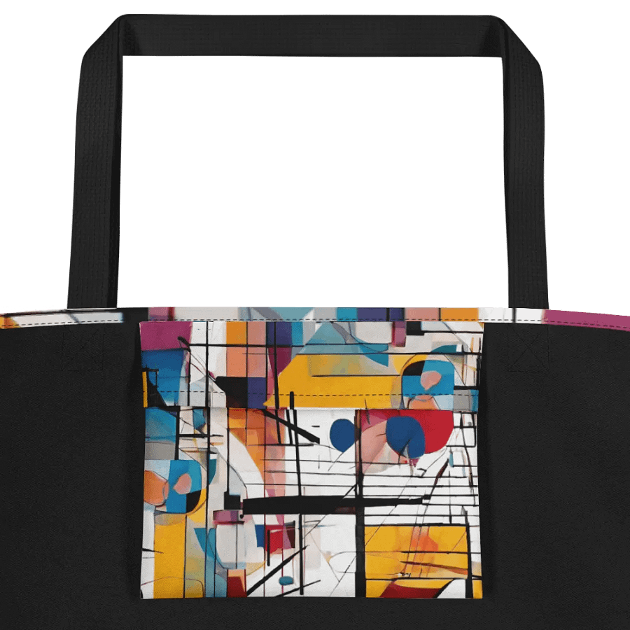 kadinsky inspired large tote bag product image (4)