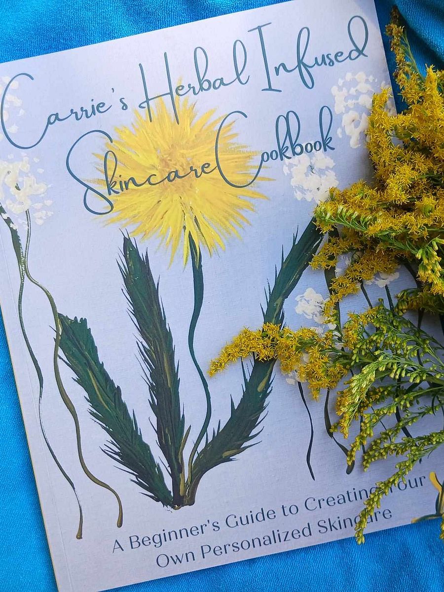 signed copy of Carrie's Skincare Cookbook: A Beginners Guide to Creating Your Own Personalized Skincare product image (1)