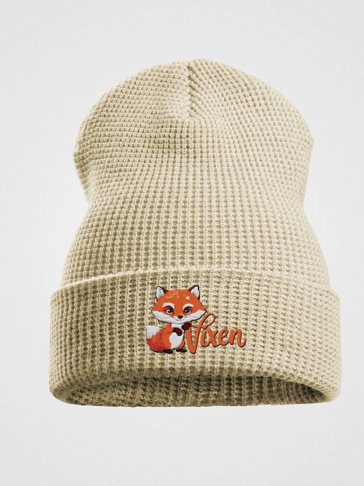 Super Cute Vixen Waffle Beanie product image (4)