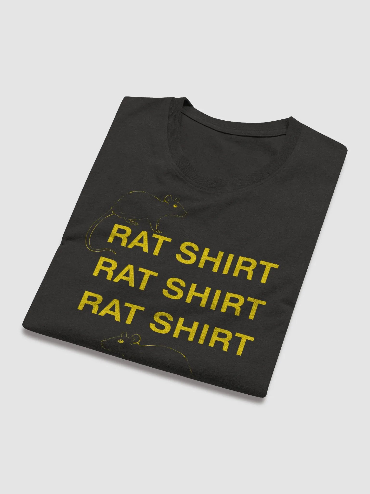 Rat Shirt ft. Rats 100% recycled unisex t-shirt product image (4)