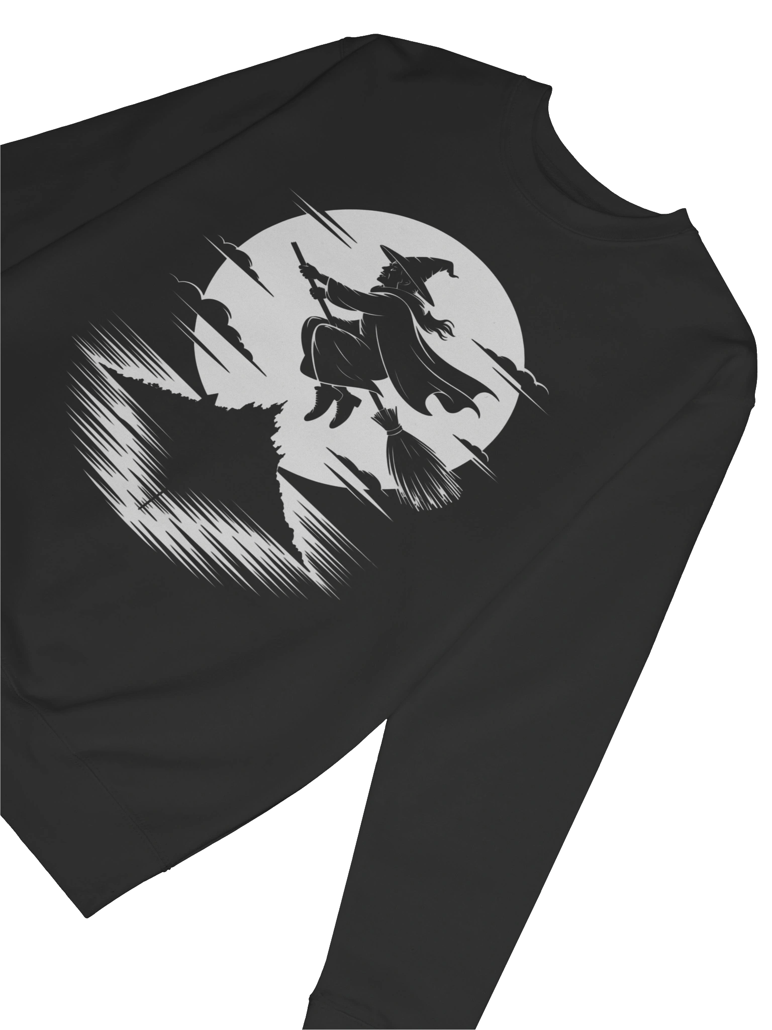 Moonlit Flight Over St Michael’s Mount Premium Sweatshirt product image (6)