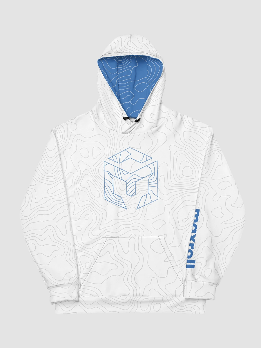 Maxroll Abstract White Hoodie product image (3)