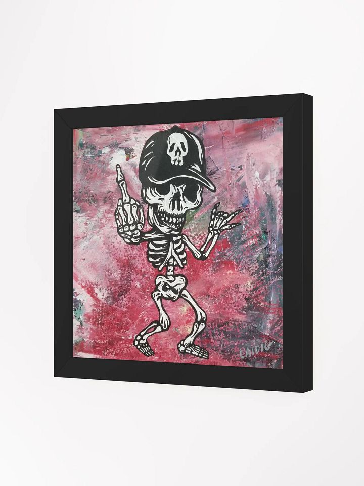Bird Flipp'n Mr. Bone Daddy Framed Print product image (1)
