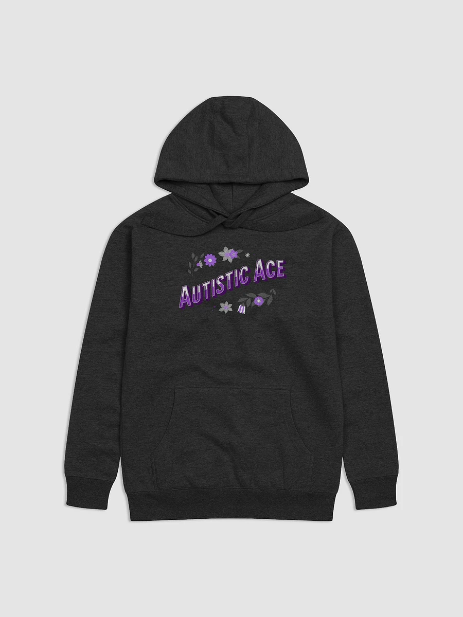 Floral Autistic Ace Hoodie (Pullover) product image (2)