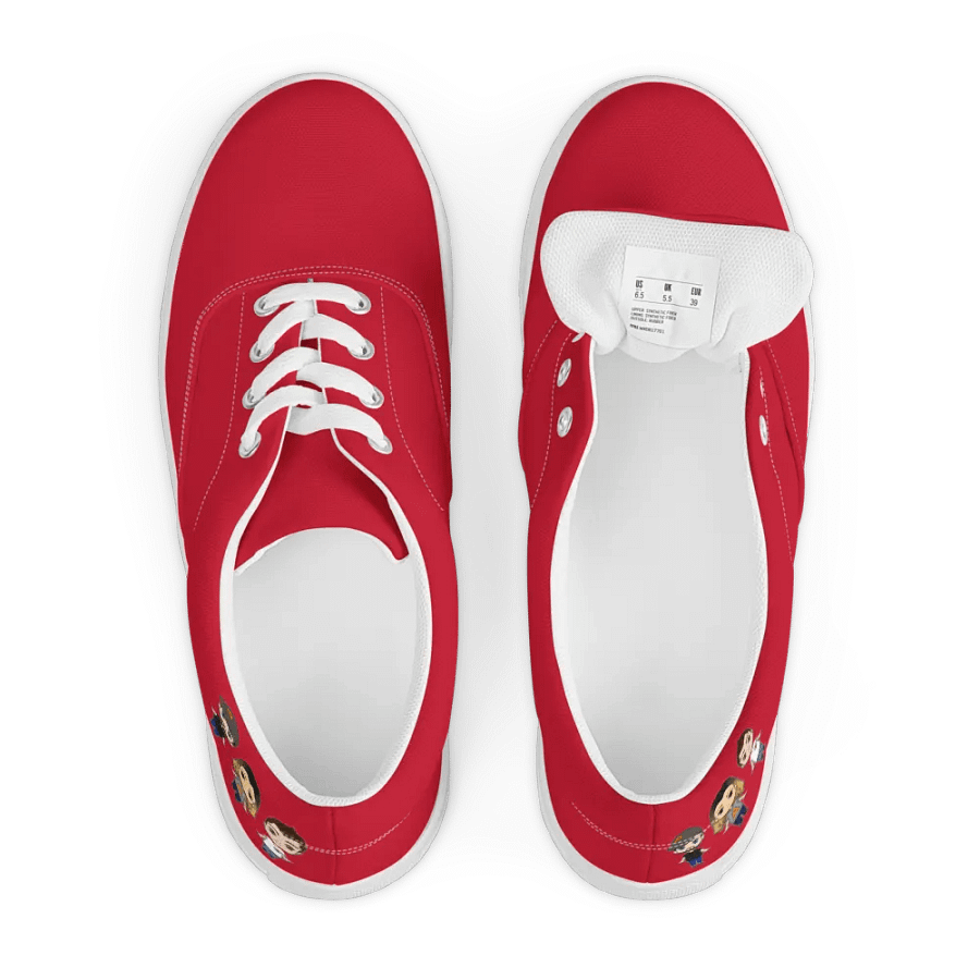 Men's Canvas Shoes - Red product image (12)