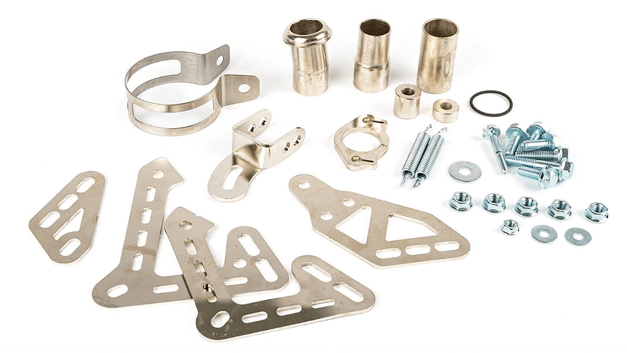 Auspuff Stage6 Streetrace CNC blau / schwarz Derbi product image (4)