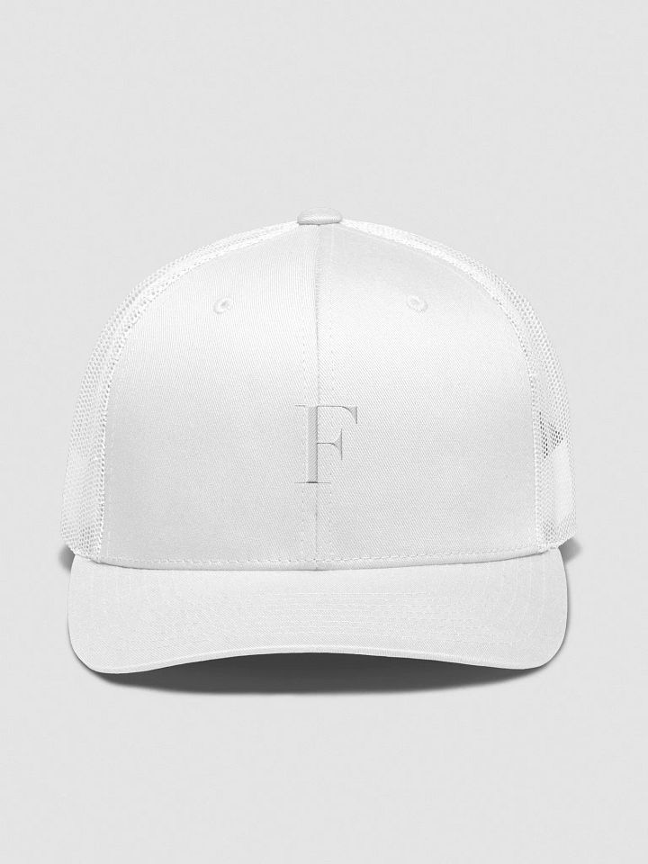 FASS - White Retro Trucker Cap product image (1)