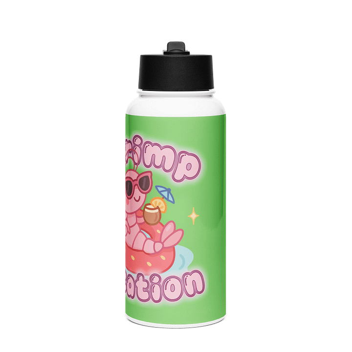 Shrimp Vacation 32oz Water Bottle product image (1)