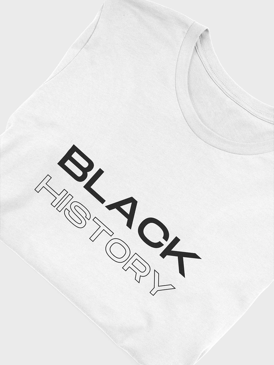 Black History T-Shirt - White product image (5)